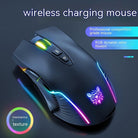 Luminous USB charging wireless gaming mouse Bluetooth with RGB light effects and professional competition features