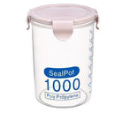 Transparent Sealed Plastic Food Storage Containers Set