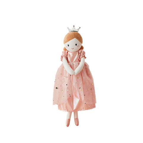 Ballet doll toys for girls featuring a charming doll in a pink dress with a crown, perfect for imaginative play.