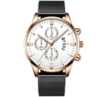 Stylish Business Mesh Band Watch for Men - Luxury Quartz