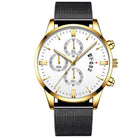 Stylish Business Mesh Band Watch for Men - Luxury Quartz