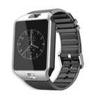 DZ09 smart watch for fitness featuring a sleek design, touch screen, and adjustable strap for active lifestyles