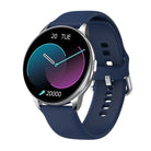 Y90 Smart Watch GPS with a round display showing fitness tracking features and a blue strap for health and sports monitoring