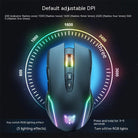 Wireless gaming mouse Bluetooth with adjustable DPI settings, RGB lighting effects and ergonomic design for enhanced gaming performance