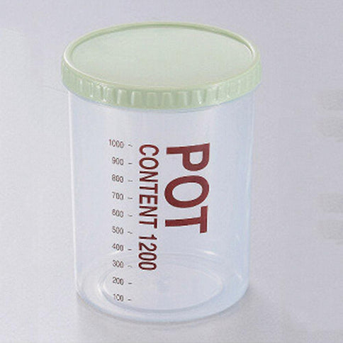 Transparent Sealed Plastic Food Storage Containers Set