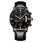 Nibosi Luxury Men's Chronograph Watch in Brown