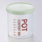 Transparent Sealed Plastic Food Storage Containers Set