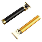 Highfre professional electric hair clippers featuring a stylish black and gold design, perfect for precision cutting and engraving.