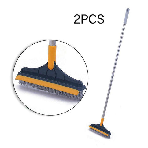 Highfre floor gap cleaning brush with sturdy bristles and extendable handle designed for efficient cleaning of tight spaces