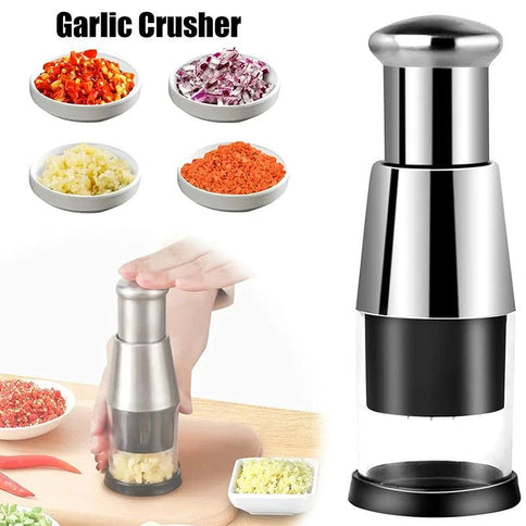 Multifunctional Vegetable Chopper and Garlic Press Tool