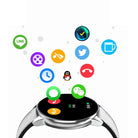 Y90 Smart Watch GPS with colorful app icons displayed on the screen, showcasing health monitoring and sports features