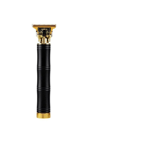 Highfre professional electric hair clippers featuring a sleek black handle and gold accents for precision grooming